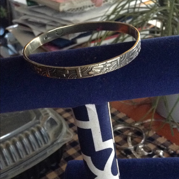 VINTAGE SOLID STERLING SILVER BRACELETS (2) - Picture 3 of 7